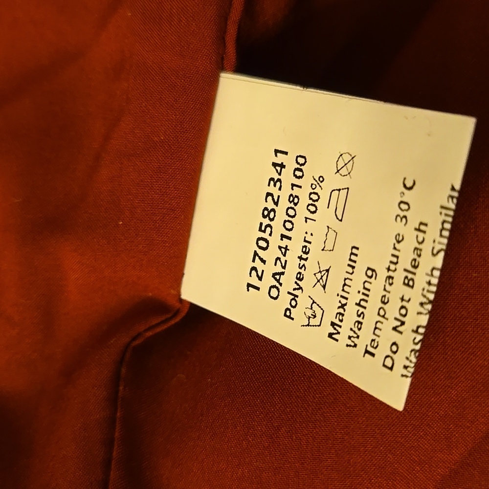 Commense Rich Burgundy Blazer with Gold Buttons - Picture 5 of 5